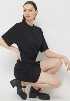 Abercrombie & Fitch rochie culoarea negru, mini, mulata imagine