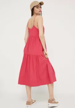 Abercrombie & Fitch rochie culoarea roz, mini, evazati imagine