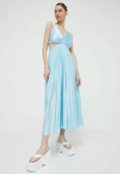 Abercrombie & Fitch rochie midi, evazati imagine