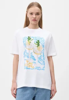 Abercrombie & Fitch tricou din bumbac culoarea alb, KI157-5396-100 imagine