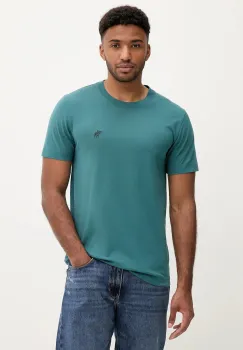 Abercrombie & Fitch tricou din bumbac culoarea verde, uni, KI124-5263 imagine