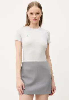Abercrombie & Fitch tricou femei, culoarea gri, KI139-5273 imagine