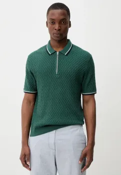 Abercrombie & Fitch tricou polo culoarea verde, uni, KI120-5086 imagine