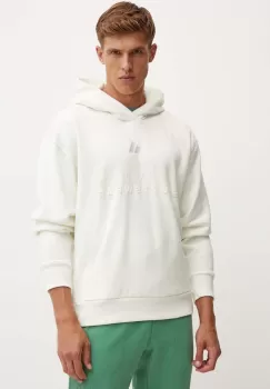 adidas bluza All SZN barbati, culoarea alb, cu gluga, cu imprimeu, IY6594 imagine