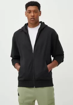 adidas bluza All SZN barbati, culoarea negru, cu gluga, cu imprimeu, IX1249 imagine