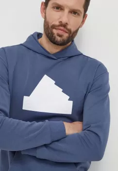 adidas bluza barbati, cu gluga, cu imprimeu, IR9186 imagine