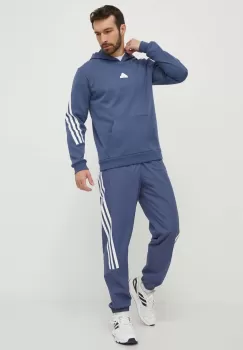 adidas bluza barbati, cu gluga, cu imprimeu, IR9224 imagine