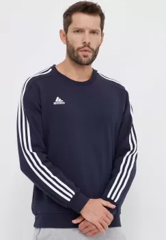 adidas bluza barbati, culoarea albastru marin, modelator imagine