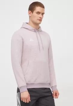 adidas bluza barbati, culoarea roz, cu gluga, melanj imagine