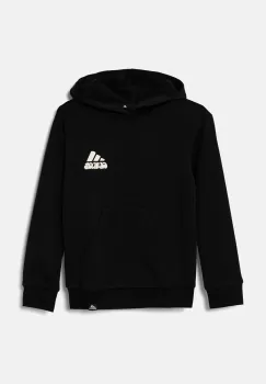adidas bluza copii DOODLE PACK HD culoarea negru, cu gluga, cu imprimeu, IZ0420 imagine