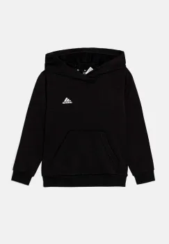 adidas bluza copii J SL FC FL HD culoarea negru, cu gluga, neted, IV7310 imagine