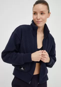 adidas bluza femei, culoarea albastru marin, imagine