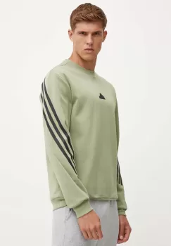 adidas bluza Future Icons barbati, culoarea verde, modelator, IW6086 imagine