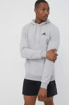 adidas bluza H12213 barbati, culoarea gri, cu imprimeu imagine
