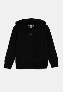 adidas bluza pentru copii x Smiley World culoarea negru, cu gluga, cu imprimeu, JJ3072 imagine