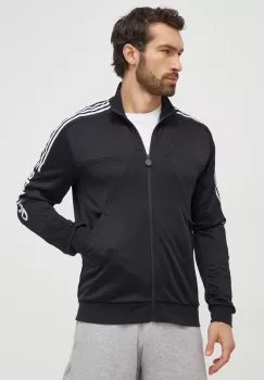 adidas bluza TIRO barbati, culoarea negru, cu imprimeu imagine