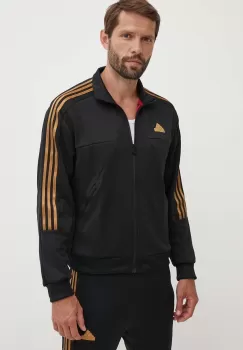 adidas bluza Tiro barbati, culoarea negru, cu imprimeu, IW8866 imagine