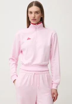 adidas bluza W CB Color Pop femei, culoarea roz, modelator, JG4174 imagine