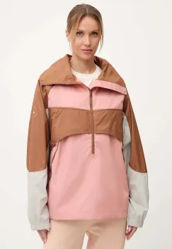 adidas by Stella McCartney geaca culoarea portocaliu, de tranzitie, oversize, JX4334 imagine