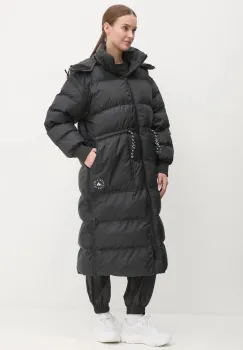 adidas by Stella McCartney geaca femei, culoarea negru, de iarna, IX3081 imagine