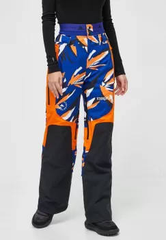 adidas by Stella McCartney pantaloni de exterior x TERREX True Nature culoarea albastru marin imagine