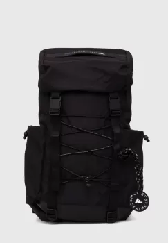 adidas by Stella McCartney rucsac femei, culoarea negru, mare, neted imagine