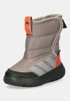 adidas cizme de iarna copii Winterplay culoarea bej, JS4081 imagine