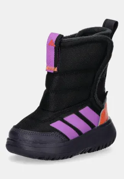 adidas cizme de iarna pentru copii Winterplay culoarea negru, JS4080 imagine