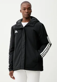 adidas geaca 3S culoarea negru, de iarna, JY8303 imagine