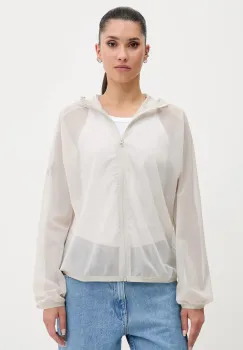 adidas geaca All SZN culoarea bej, de tranzitie, JV9858 imagine