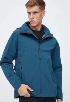 adidas geaca barbati, culoarea turcoaz, de tranzitie imagine