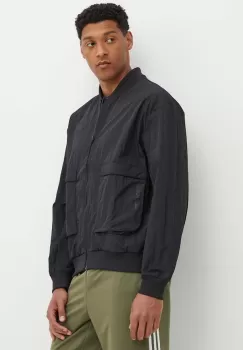 adidas geaca bomber City Escape barbati, culoarea negru, de tranzitie, IY1505 imagine