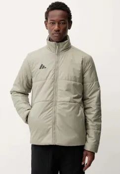 adidas geaca Bsc Climawarm 3 culoarea verde, de tranzitie, JX7760 imagine