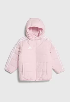 adidas geaca copii culoarea roz imagine