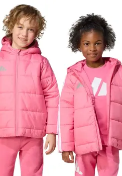 adidas geaca copii culoarea roz, JL9049 imagine