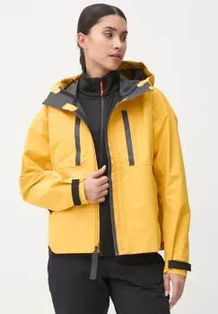 adidas geaca de ploaie MyShelter Rain.RDY femei, culoarea galben, IM8529 imagine