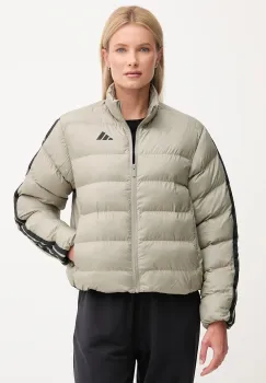 adidas geaca Essentials Climawarm culoarea verde, de tranzitie, JX7809 imagine