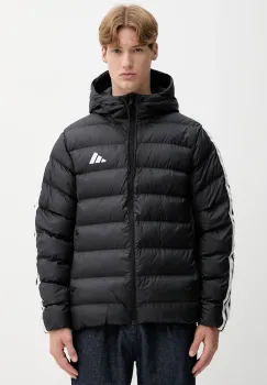 adidas geaca Essentials culoarea negru, de tranzitie, JM8355 imagine