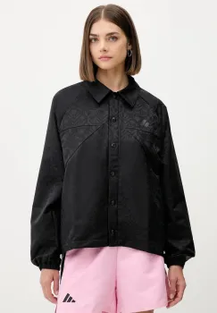 adidas geaca House of Tiro culoarea negru, de tranzitie, oversize, JL7647 imagine