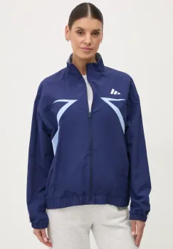 adidas geaca Tiro culoarea bleumarin, de tranzitie, JG4143 imagine