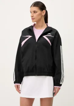adidas geaca Tiro culoarea negru, de tranzitie, JG4142 imagine