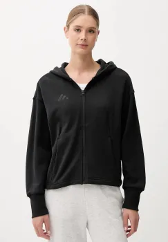 adidas hanorac de bumbac All SZN culoarea negru, cu gluga, cu imprimeu, JJ1251 imagine