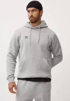 adidas Originals bluza barbati, culoarea gri, cu gluga, melanj, IY4920 imagine