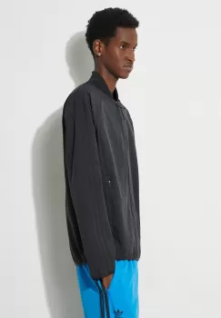 adidas Originals bluza barbati, culoarea negru, cu imprimeu imagine