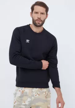 adidas Originals bluza barbati, culoarea negru, cu imprimeu imagine