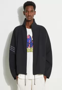 adidas Originals bluza barbati, culoarea negru, cu imprimeu imagine