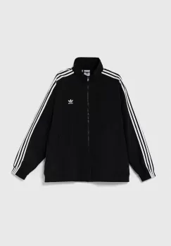 adidas Originals bluza barbati, culoarea negru, cu imprimeu imagine