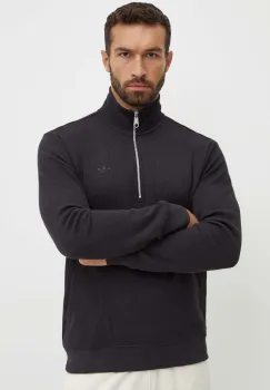 adidas Originals bluza barbati, culoarea negru, neted, IW5807 imagine