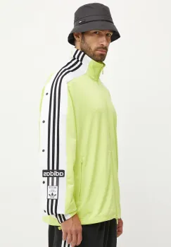 adidas Originals bluza barbati, culoarea verde, modelator, JN0811 imagine