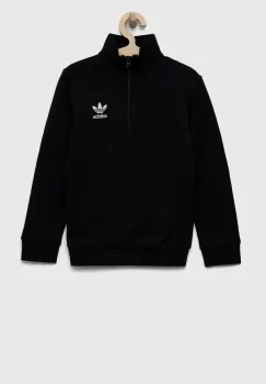 Adidas Originals bluza copii culoarea negru, cu imprimeu imagine